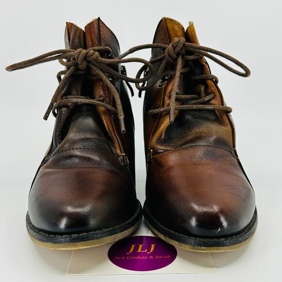 L'Artiste Spring Step Women's Juliane Leather Ankle Booties Size 37 EU/ 6.5-7 US - Picture 2 of 12